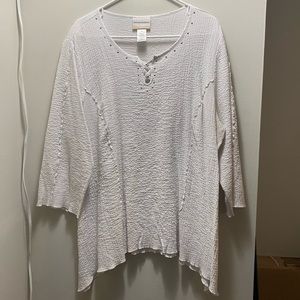 Alfred Dunner crinkle shirt